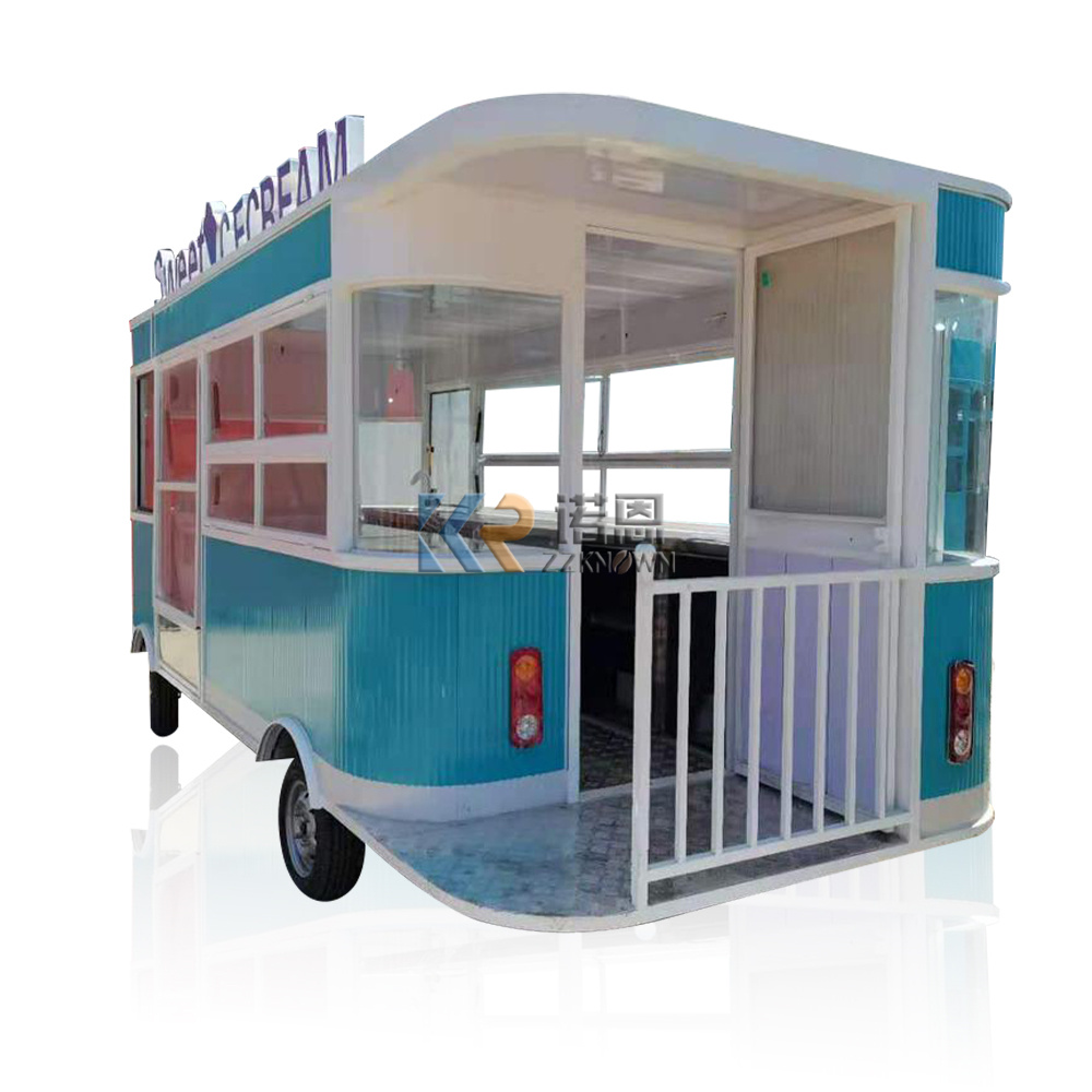 In Stock 5M Mobile Food Truck  - Commercial Kitchen Trailer ulasan dan harga