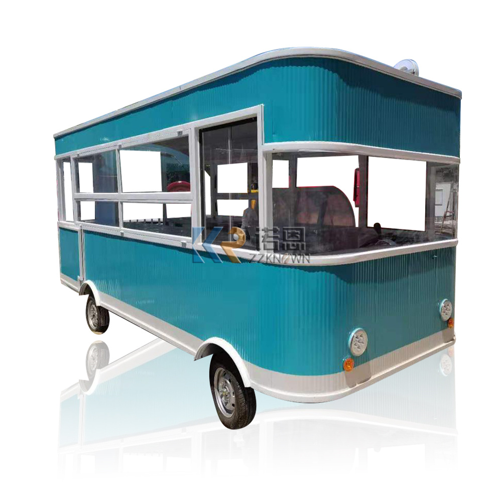 In Stock 5M Mobile Food Truck  - Commercial Kitchen Trailer ulasan dan harga