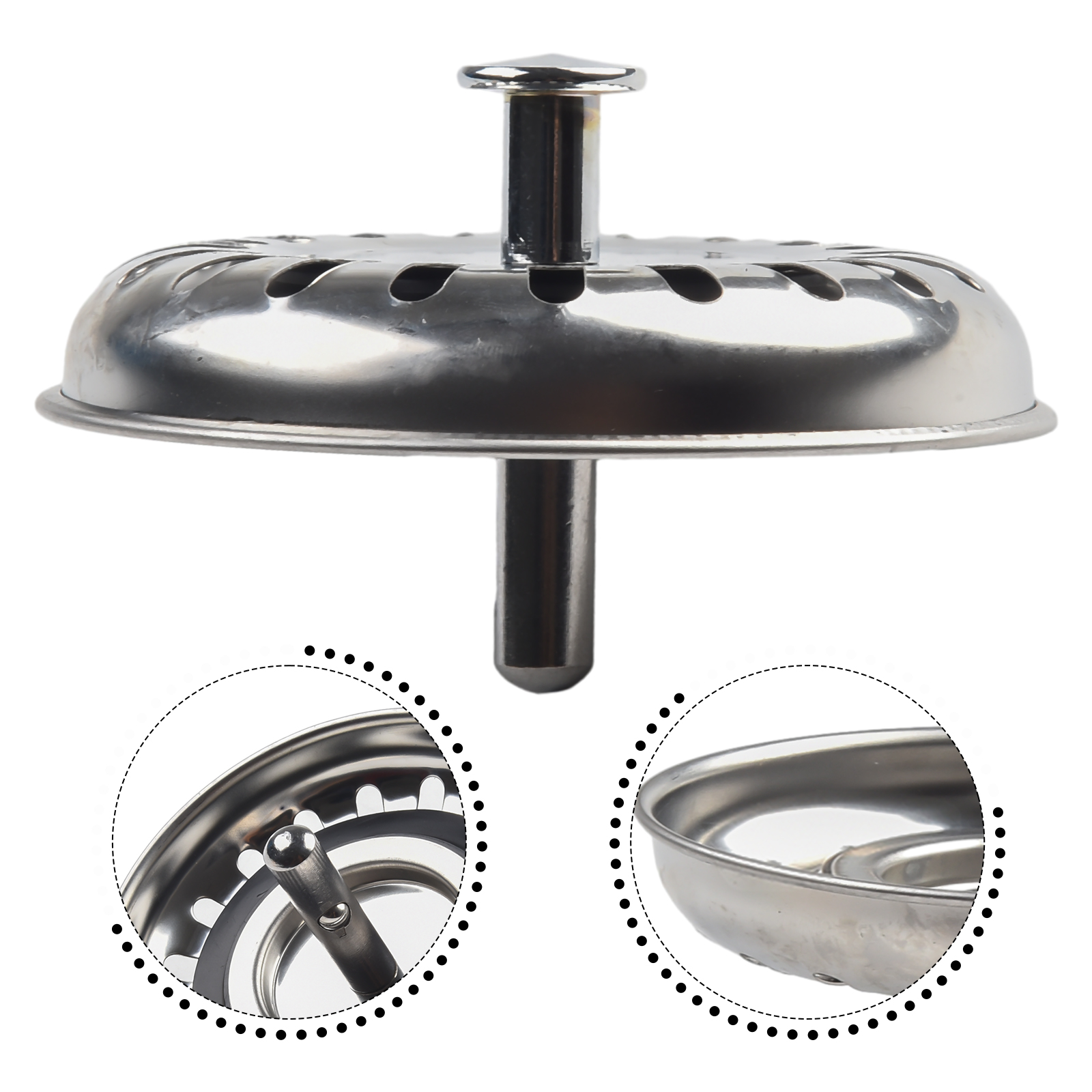 80/82/84mm Kitchen Sink Strain - Commercial Kitchen Bin ulasan dan harga