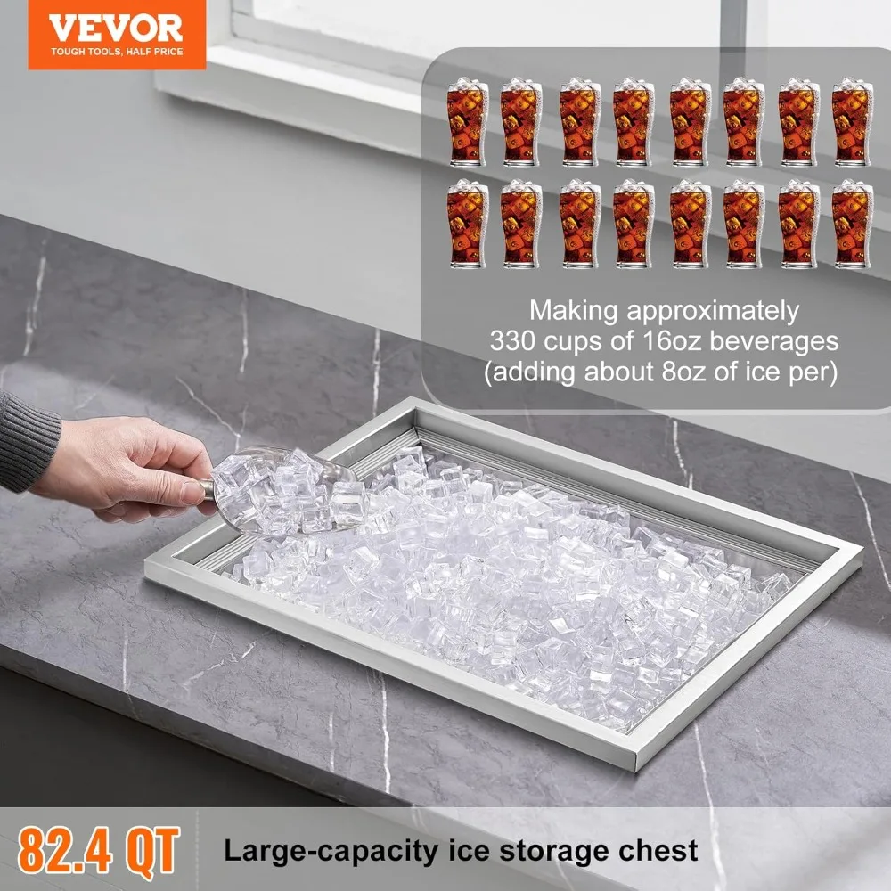 BestsellerStainless Steel 21L  - Commercial Kitchen Quart Containers ulasan dan harga