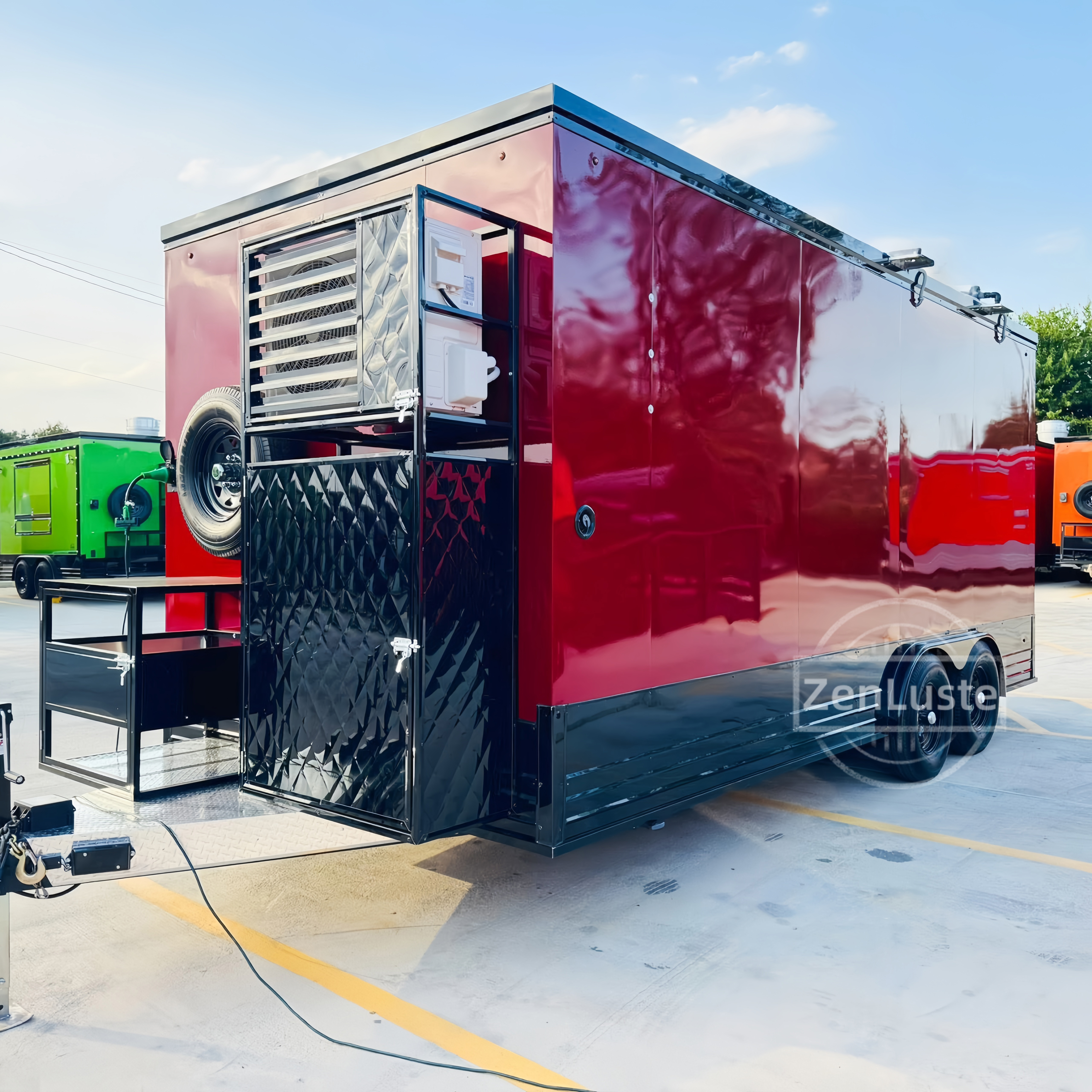 Commercial Food Trailers - Ful - Commercial Kitchen Vendor ulasan dan harga