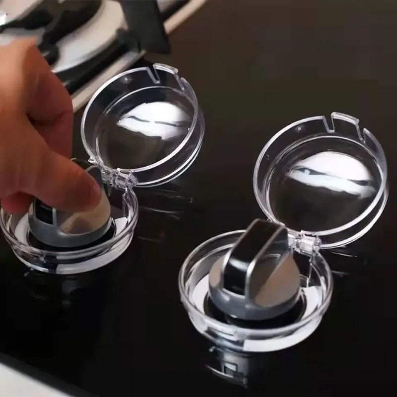 2/4Pcs Gas Stove Safety Cover  - Commercial Kitchen Burner ulasan dan harga