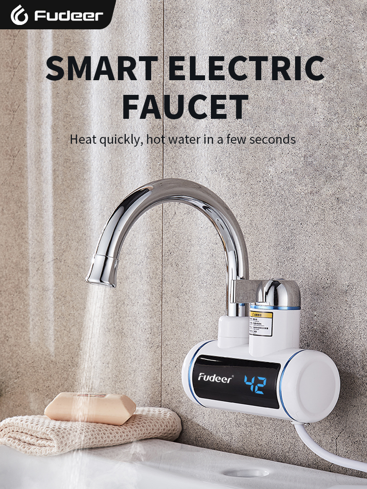 Fudeer Electric Water Heater 2 - Commercial Kitchen Tap ulasan dan harga