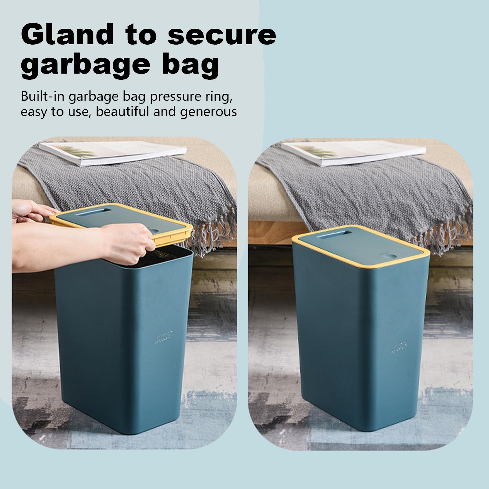 Bathroom Trash Can with Press  - Commercial Kitchen Bin ulasan dan harga