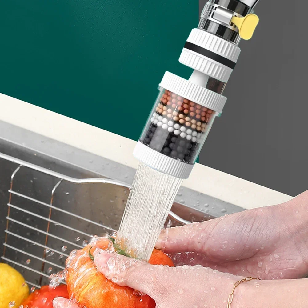 6 Layers Faucet Water Filter U - Commercial Kitchen Tap ulasan dan harga