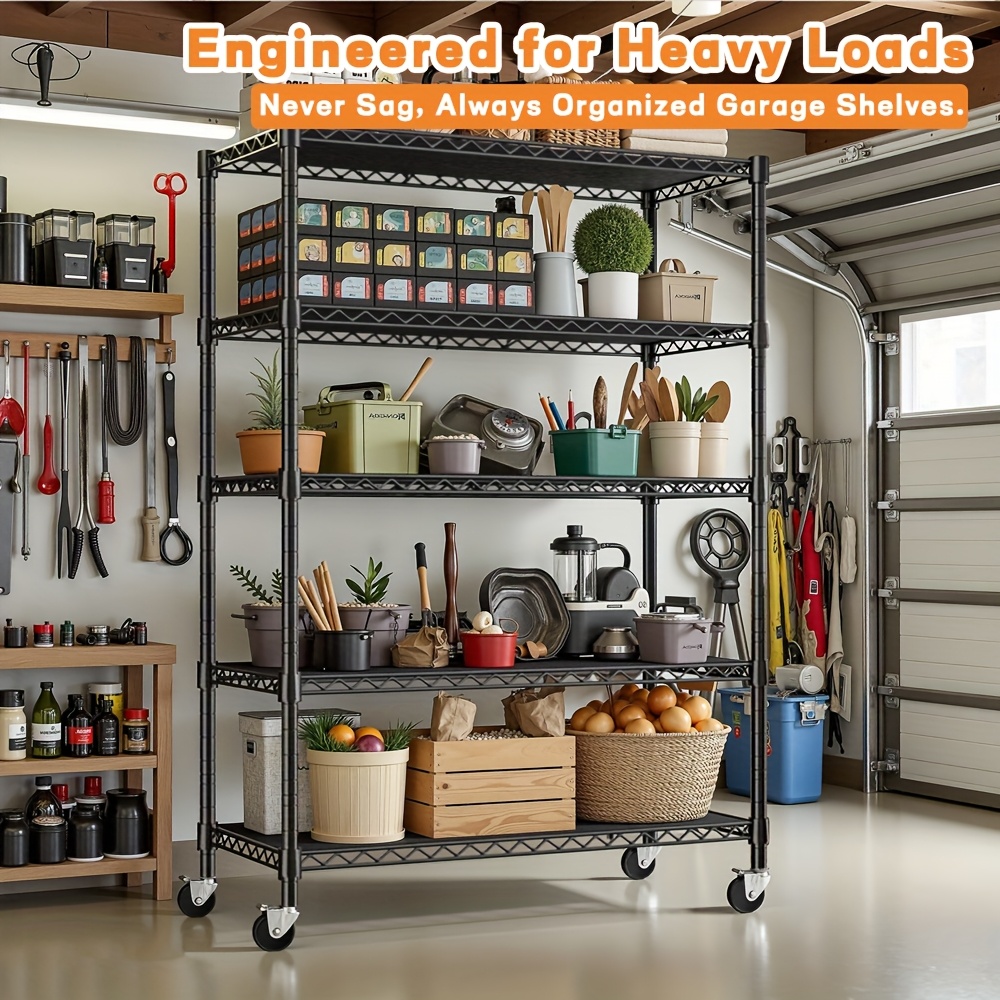 MZG Heavy-Duty Adjustable 5/4  - Commercial Kitchen Rack ulasan dan harga