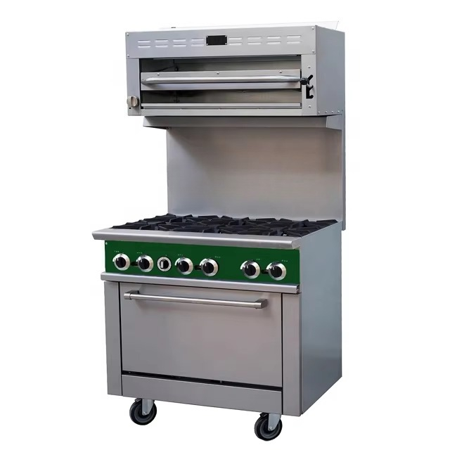Gas Stove Perfex Gas 6 Burner  - Commercial Kitchen Stove ulasan dan harga