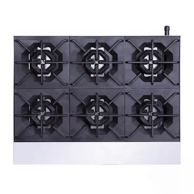 Gas Stove Perfex Gas 6 Burner  - Commercial Kitchen Stove ulasan dan harga
